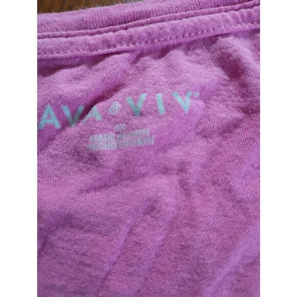 Ava & Viv ladies Tee - Size 4X    (1207) - Picture 2 of 4